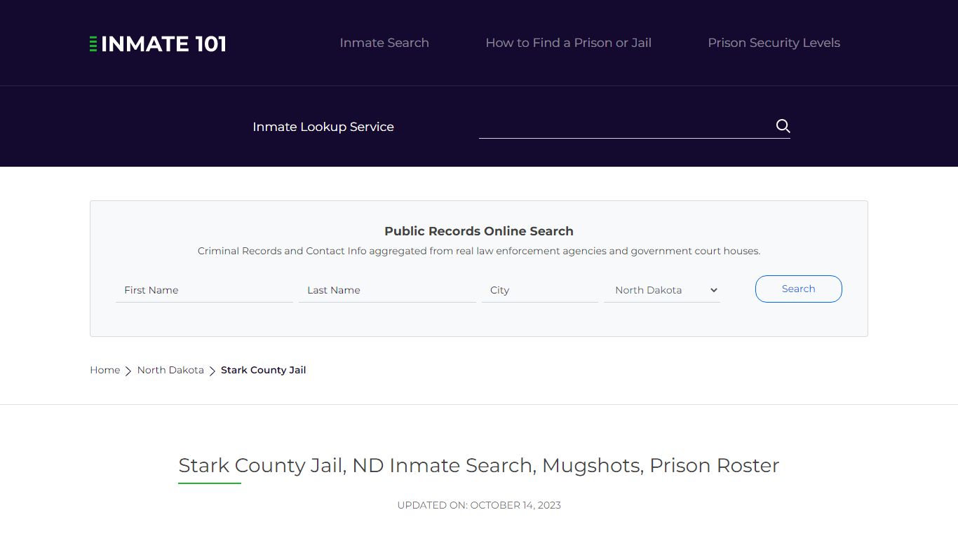 Stark County Jail, ND Inmate Search, Mugshots, Prison Roster